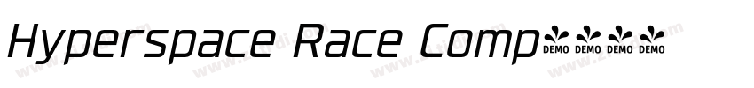 Hyperspace Race Comp字体转换